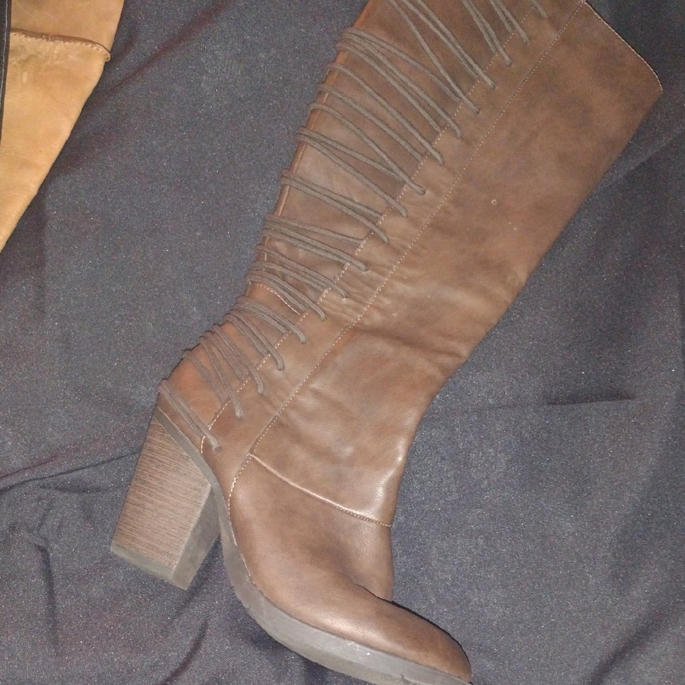 Women's Brown Knee-High Boots